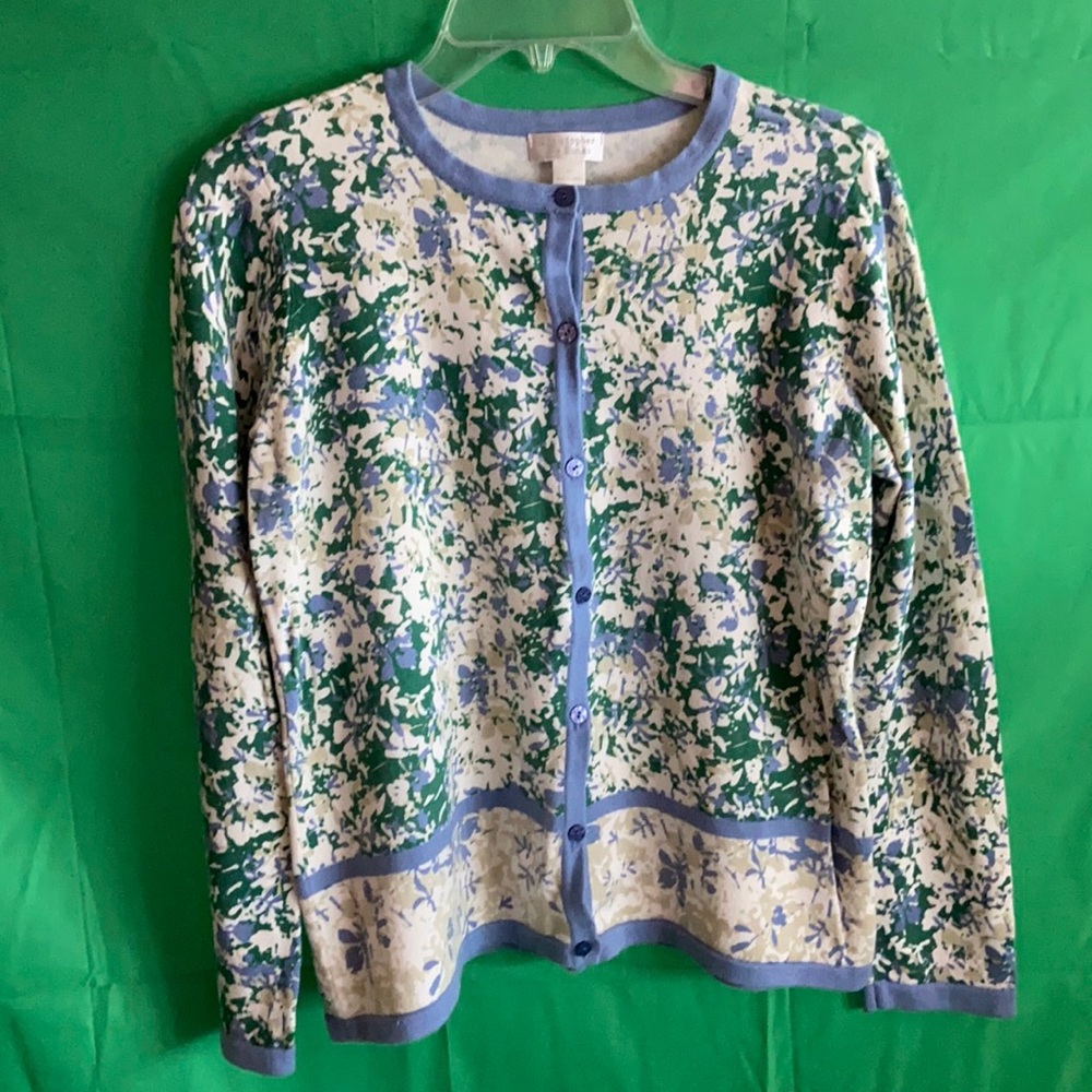 Christopher and banks medium button up long sleeve